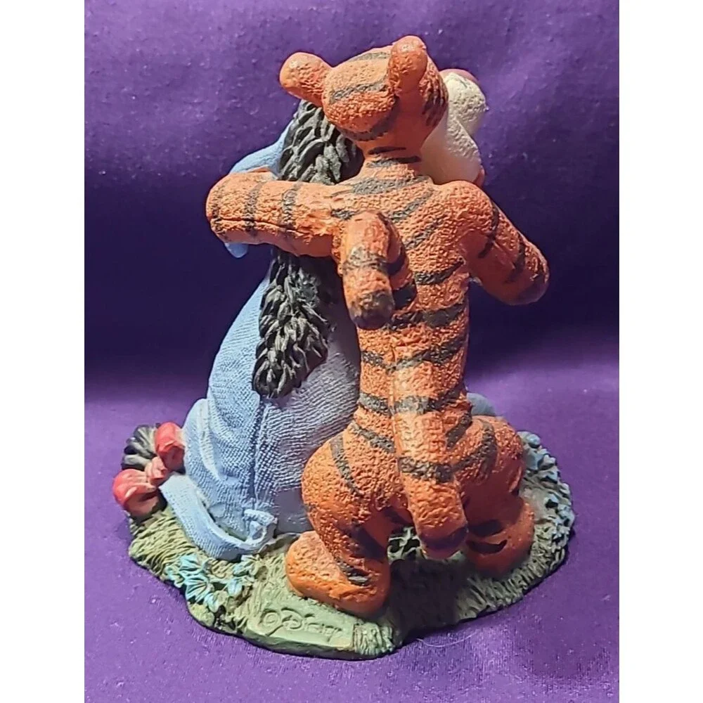 Simply Pooh ‘So This Is What Smiling Feels Like” Disney Tigger & Eeyore Figurine